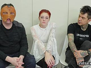 horny sweetie is brought in anal nuthouse for awkward therapy