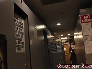 Oh Babe, Get That Gloryhole Fuck!