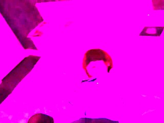 Blindfolded female police officer in amateur pov for erotic fun