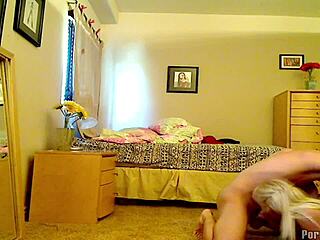 blonde teen kisses ex in hardcore threesome 😘