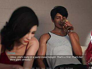 Beautiful Ms Denvers Teases with Big Tits in Episode 31