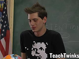 twinks skyler bleu and jayden ellis hardcore anal fuck in classroom