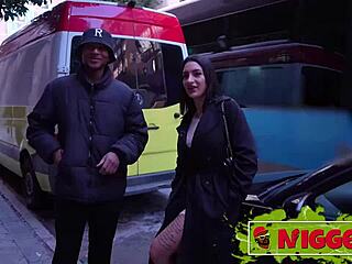 Nelia Comes Without Panties, Knowing Big Black Cock Is Coming