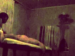 Ebony Massage Therapy Turns Into Interracial Fuck Caught on Cam