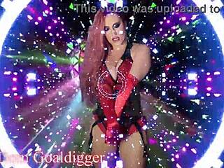 Crossdressing Bimbo Slut Fucks With Rabbit Toy In Fetish Cosplay Fantasy!