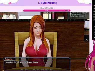 Vtuber Lewdneko plays Harem Hotel part 14 with feet and BDSM