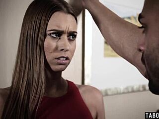 Blonde Stepmother Alexis Fawx Joins Taboo Threesome Action