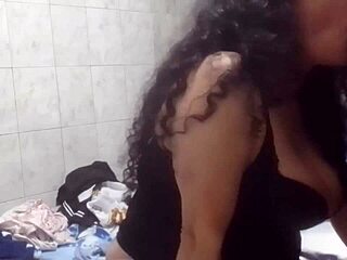 After the party, taking her home for a private moment