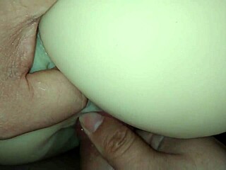 Girlfriend's pink pussy gets close-up cock thrusting from her teen friend