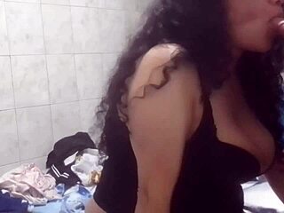 After the party, taking her home for a private moment