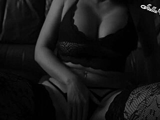 Busty Milf Masturbates With Dildo And Orgasms In Sexy Lingerie