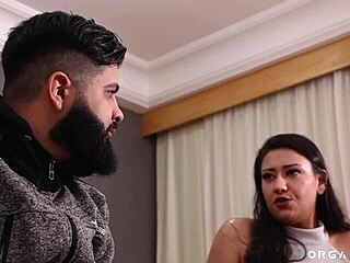 Karma - agatha ludovino gets rough anal and orgasm on tv 😈