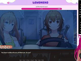 vtuber lewdneko gets naughty in highway blossoms game part 1 😈