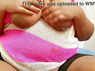 Sexy Amateur Big Tits Babe Boldly Poses