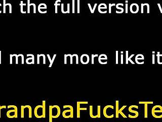 Почему эта тинейджерка продолжает сосать член старого дедушки?