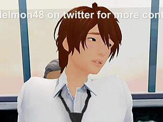 Ey, ¿has visto al femboy del decano siendo follado duro por él?