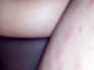 Thick Latina In Crotchless Panties Fucks Ex-Girlfriend's Juicy Wet Pussy