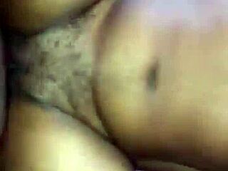 horny slut rides a strange little 18+ dick doggystyle, tits bouncing 😈