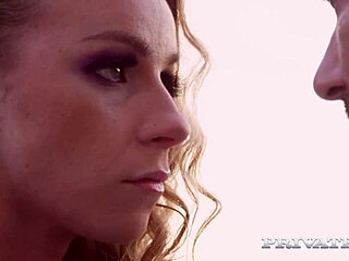 private com - horny blonde angel emily gapes for anal creampie