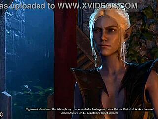 Baldur's Gate 3 Minthara Futa Sex Scene Detailed