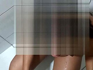 Taking piss in the ass and sucking cock. Big anal with teen.