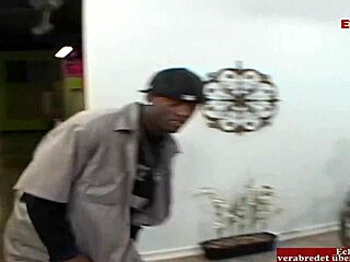 18yo brunette teen 18+ picked up by 2 big black cocks for interracial 3some