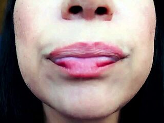 Wow, check this wild mouth fetish in action!