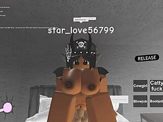 47 Roblox Ebony Whore Bent Over for Big Black Cock