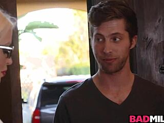 Cutie Hot Blondie Babe Allura Jensen Craves Huge Cock In Group Fun