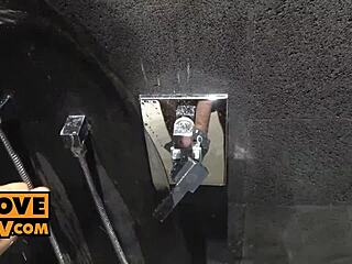 Wow! Slutty Stepsis Kriss Kiss Surprises with POV Blowjob