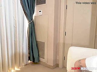 4 dicks and a bbw latina goes cowgirl on them all 😈