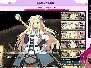 Hei, å se vtuber lewdneko spille Evenicle del 18 er vilt