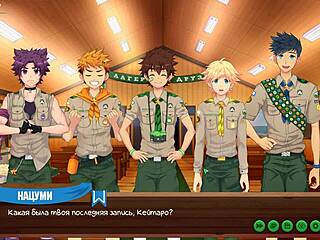 game friends camp episode 5: why taiga dislikes us with russian voice acting