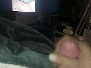 Oh, that cock is throbbing during solo masturbation! Watch it explode!