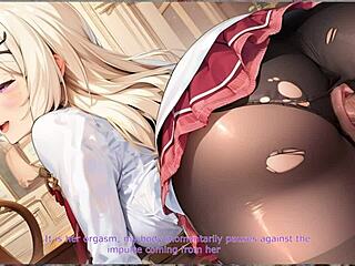 In Eroge Dimension Ep 3, the inn manager receives a naughty welcoming from the characters