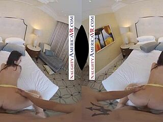 Ivy lebelle deepthroats and swallows in vr