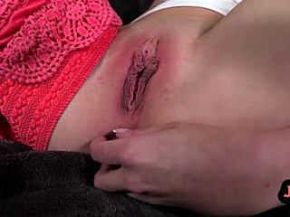 uhh, this anal pov babe gapes her ass n sucks after hitachi play!