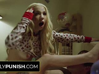 Sissy blonde devastated by Kenzie Reeves and Nathan Bronson