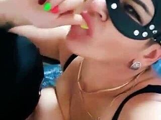 stepmom invites stepdaughter for intimate fun