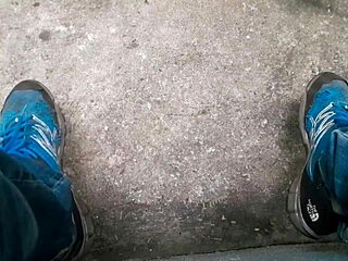 Gay Brasileiro Masturbating Solo in the Woods