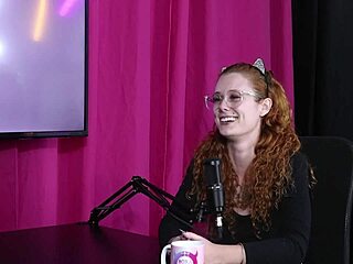 she loves threesomes in sheer red lingerie