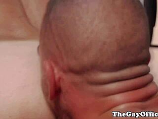 Goran Gets Fucked In His Work Office