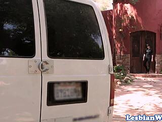 Lesbian Beauty with Inked Girlfriend