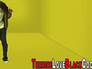 blonde hottie tugs and rides bbc in interracial dare