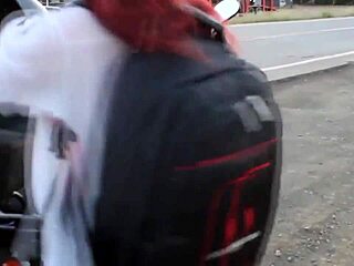 Wow, check out those big tits in a voyeur creampie scene!