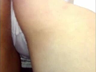 Skinny Cute Colegiala Rides Her Friend to Pass Tough School Subjects