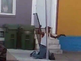 The strip club orgy unfolds with ripped clothes