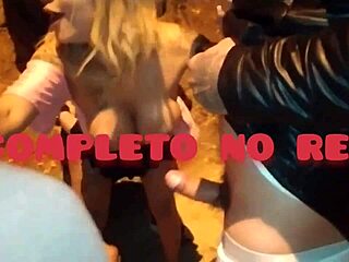 ブロンド美女たちのワイルドなアフターギャングバン