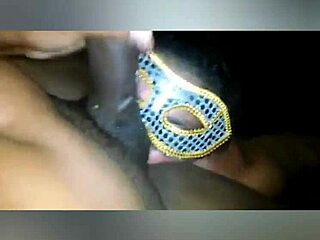 Amateur Sucks Huge Dick In Lingerie