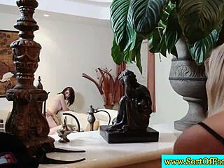 Stepsister Sucks Stepbrother in Wild Reality Scene